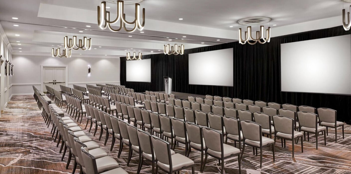 meeting or event in ballroom