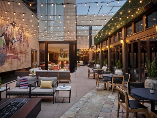Toro restaurant outdoor patio | Hotel Clio | Dining in Cherry Creek | Cherry Creek North, Denver's shopping district | Stay In Denver, Colorado