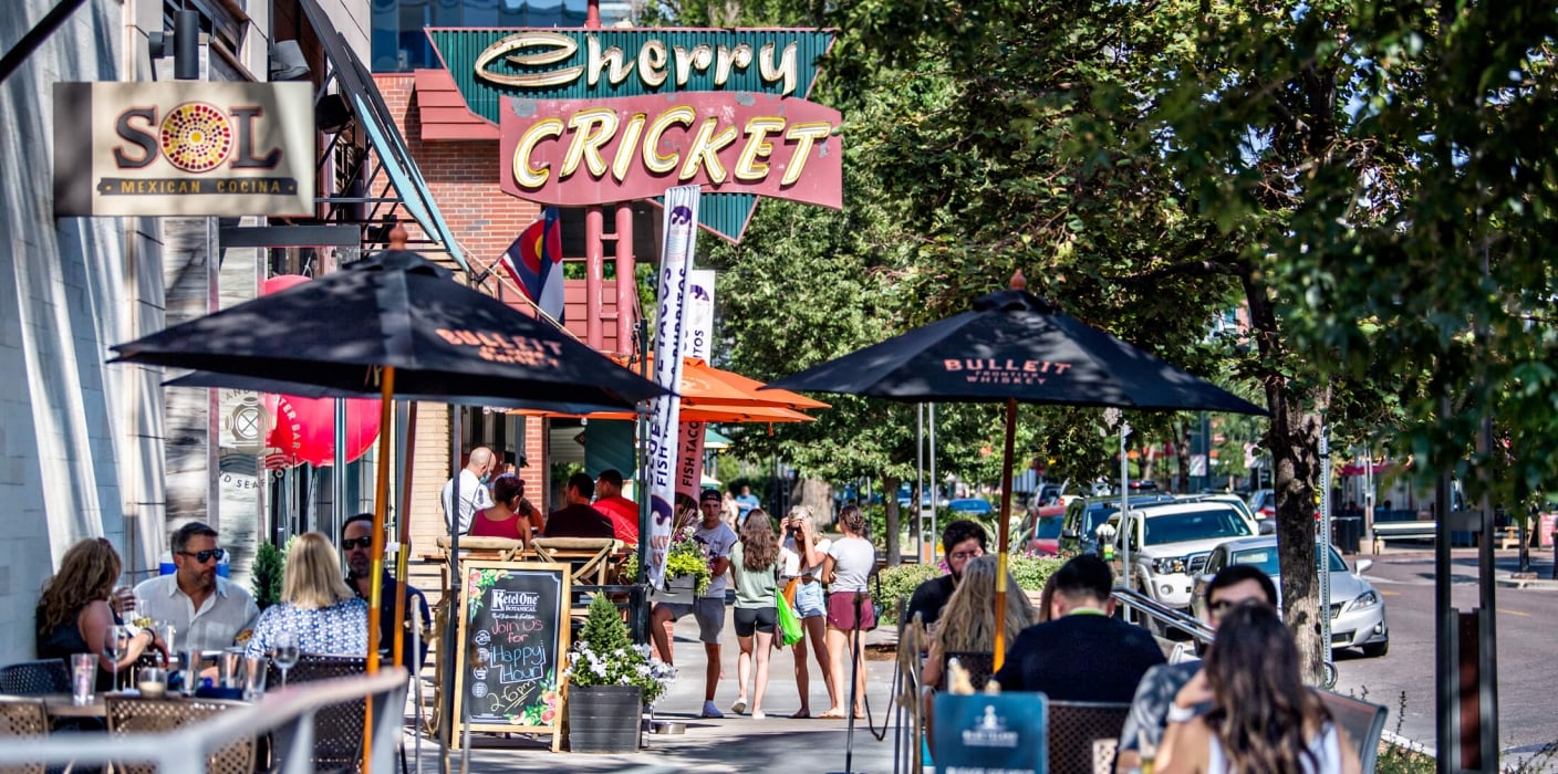 patio dining in Denver