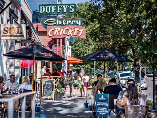 patio dining in Denver