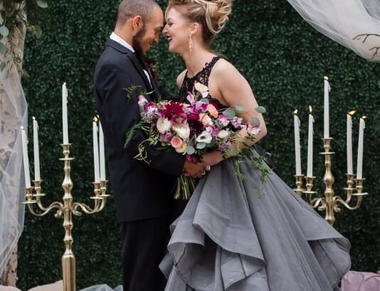 Bride and groom