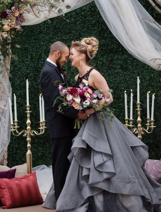 Bride and groom