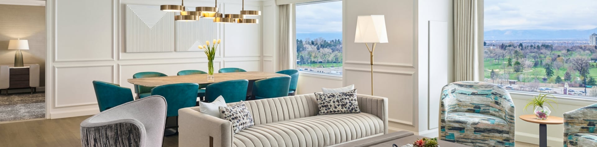 Hotel Clio Suites | Luxurious Accomodations in Denver | 1 and 2 Bedroom Suites | Hotel Clio Lounge: a classic and luxurious collection hotel, located in Cherry Creek North, Denver's shopping district | Hotel Clio | Hotels To Stay In Denver, Colorado |