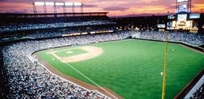 Coors baseball field