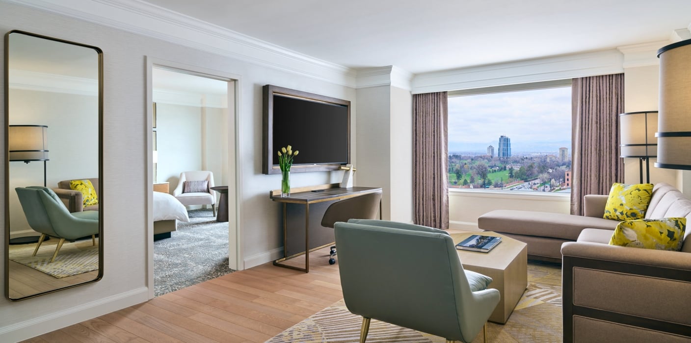 One Bedroom Suite living room