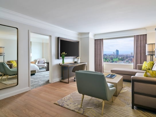 One Bedroom Suite living room
