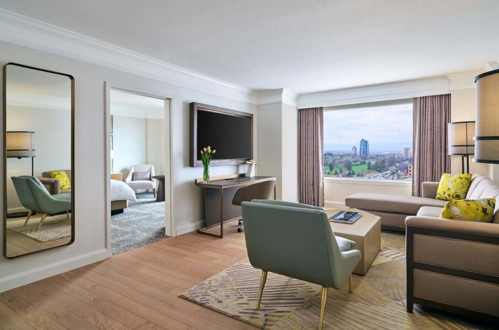 One Bedroom Suite living room