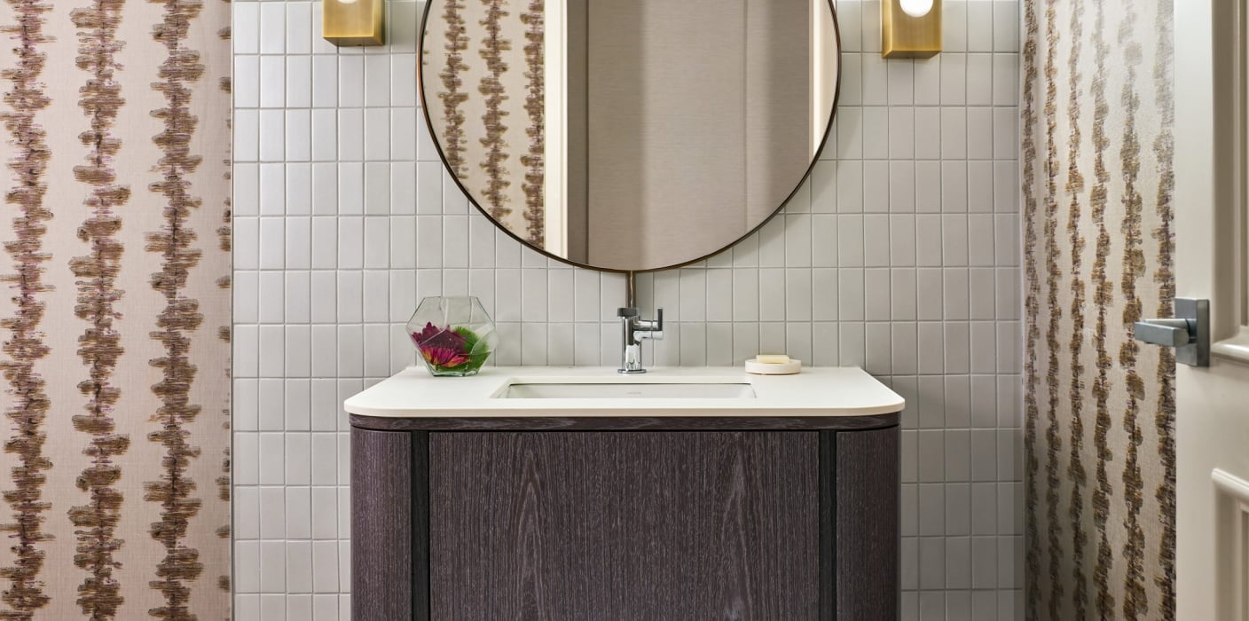 One Bedroom Suite vanity
