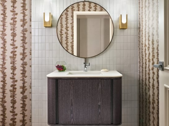 One Bedroom Suite vanity