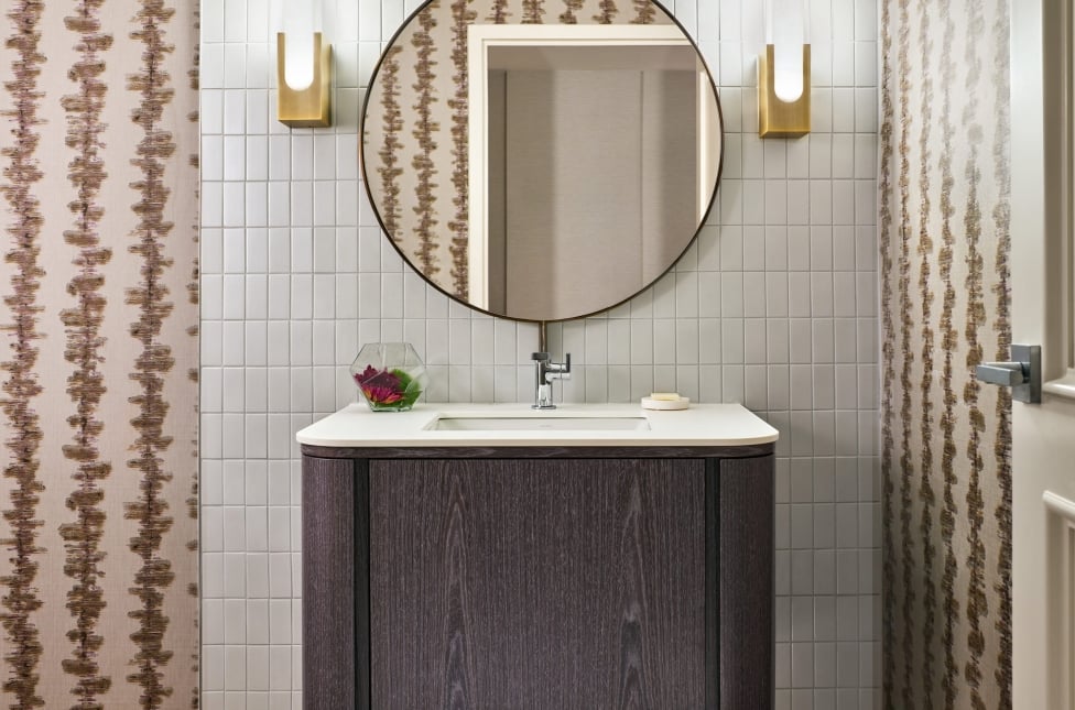 One Bedroom Suite vanity