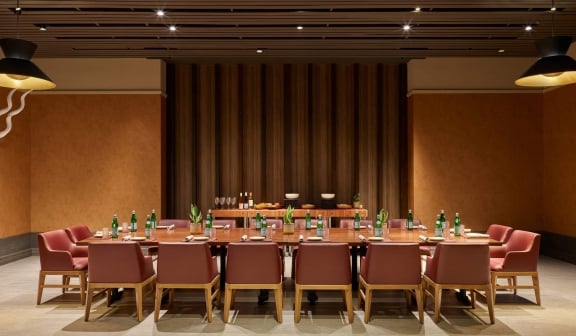 Toro private dining room