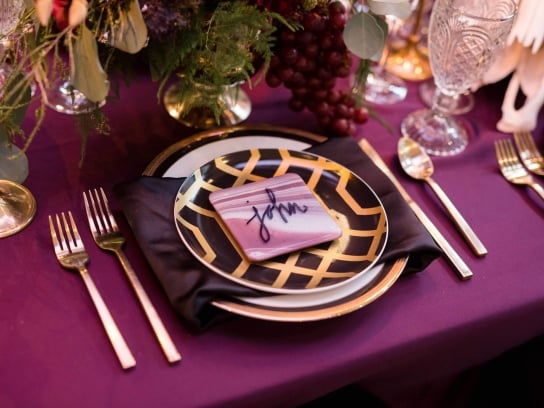 wedding tableware