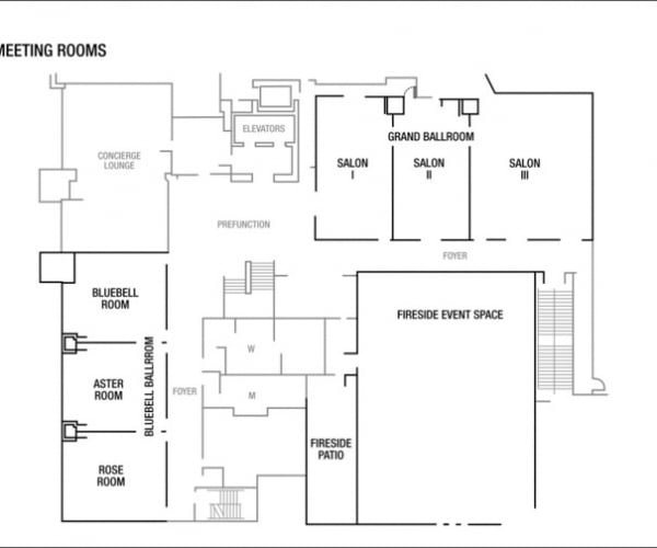 Venues floorplan
