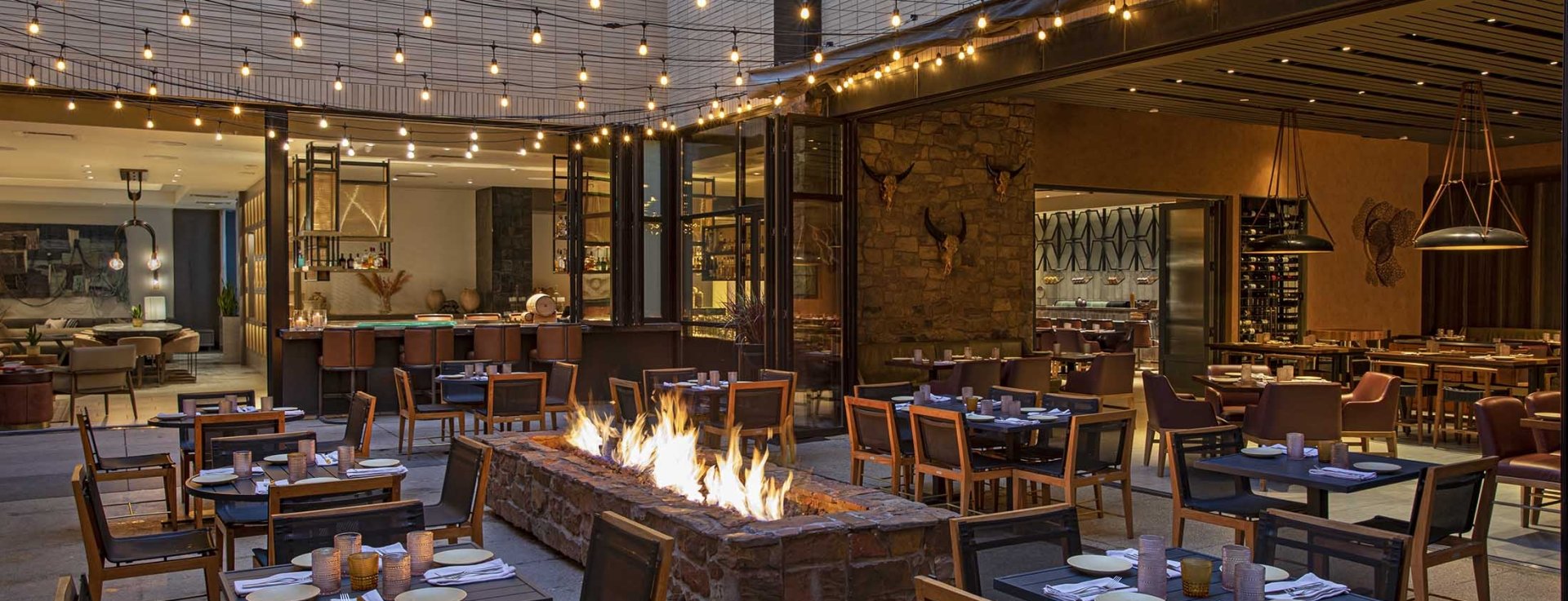 Toro Toro Patio 4 Hotel Clio Rooms | 1 and 2 Bedroom Suites | Hotel Clio Denver Lounge: a classic and luxurious collection hotel, located in Cherry Creek North, Denver's shopping district | Hotel Clio | Hotels To Stay In Denver, Colorado |