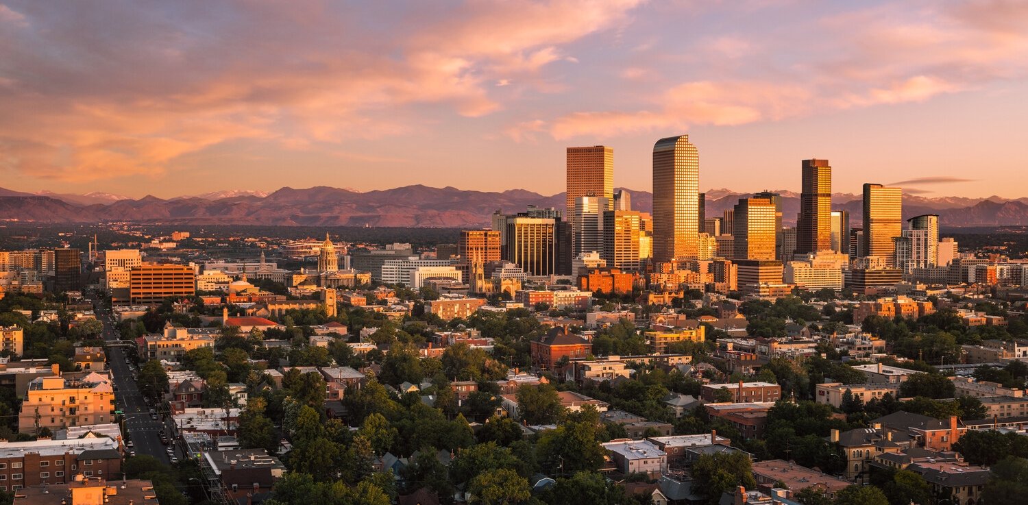 Denver Colorado city view