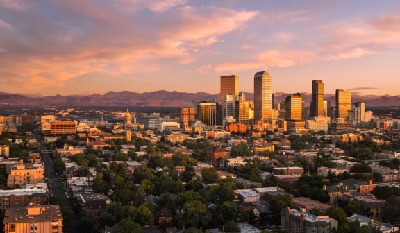 Denver Colorado city view