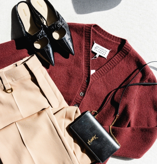 close up of clothing provided by saks fifth avenue