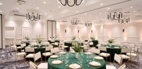 Large meeting venue ready for service at Hotel Clio