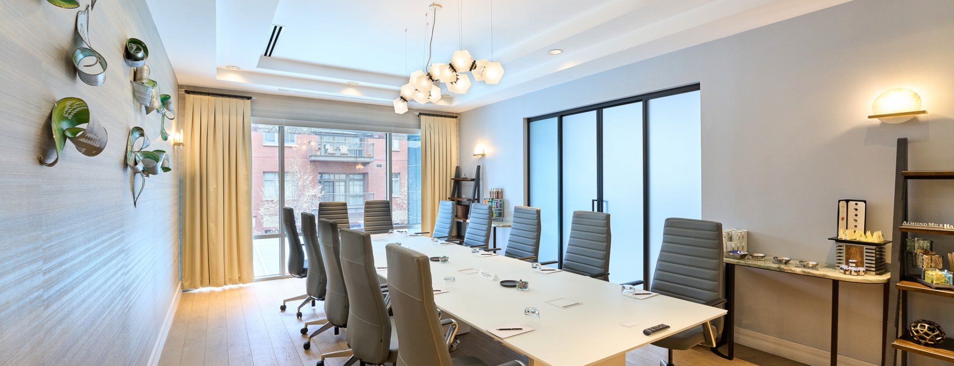 Business meeting space in Hotel Clio